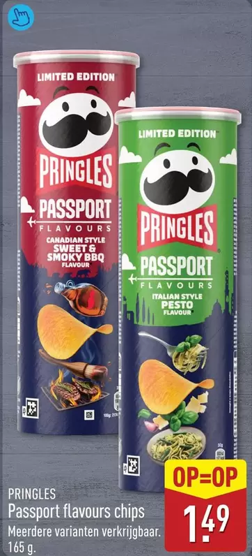 Pringles - Passport flavours chips