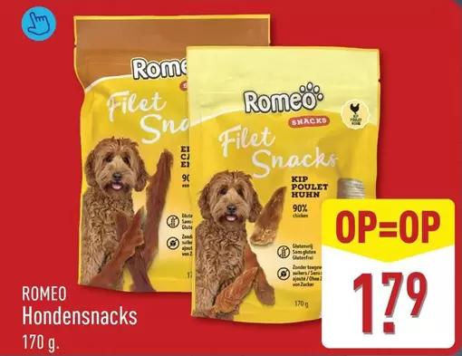 Hondensnacks Filet Snacks Kip Poulet Kip