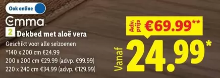 emma - Dekbed met aloë vera