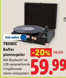Koffer platenspeler