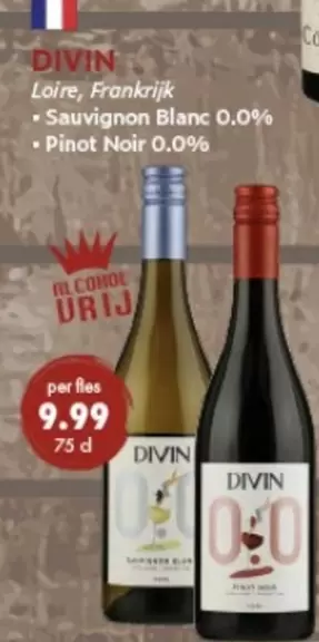 Sauvignon Blanc 0.0% or Pinot Noir 0.0%