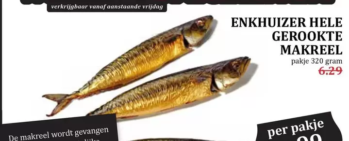 De - ENKHUIZER HELE GEROOKTE MAKREEL