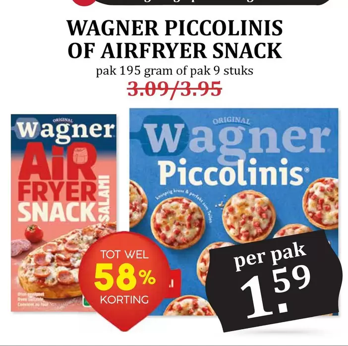 Snack - PICCOLINIS OF AIRFRYER SNACK
