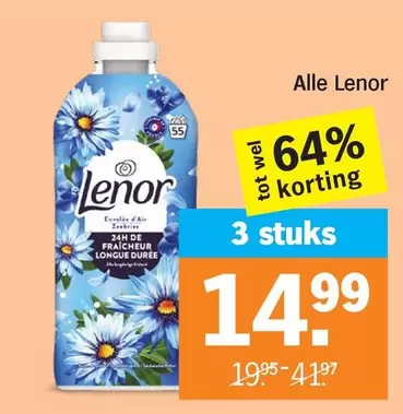De - Lenor Fabric Softener