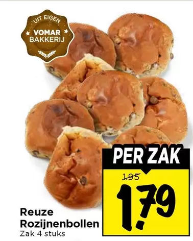 Reuze Rozijnenbollen