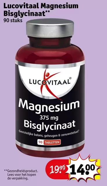 Lucovitaal - Magnesium Bisglycinaat