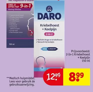 De - Kriebelhoest + Keelpijn 2-in-1