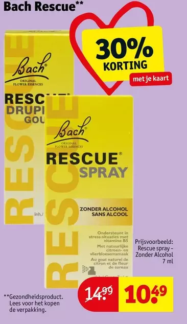 Bach - RESCUE SPRAY