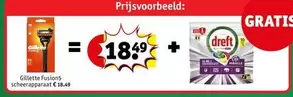 Gillette - Fusions scheerapparaat