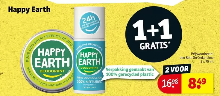 Happy - Deodorant Roll-On