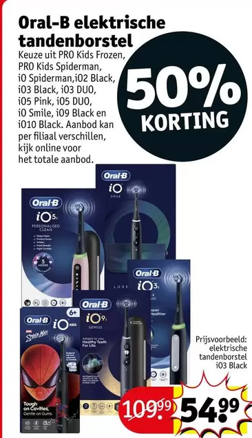 Oral-B - Elektrische Tandenborstel