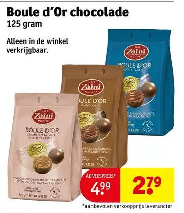 De - Boule D'Or chocolade