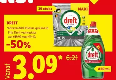 Afwasmiddel Platium quickwash