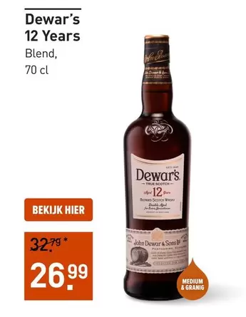 Dewar's -  12 Years Blend