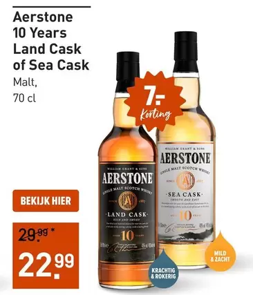 WE - Aerstone 10 Years Land Cask of Sea Cask Malt