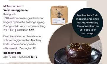 De - Volkorenroggeemeel Zak 1 kilo | 23209050