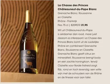 De - Ch own-du-Pape Blanc