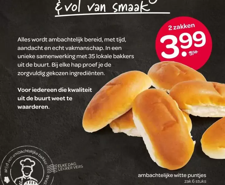 De - Ambachtelijke Witte Puntjes