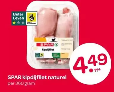 Kipdijfilet Naturel