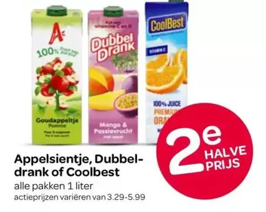 Appelsientje, Dubbel drank of CoolBest