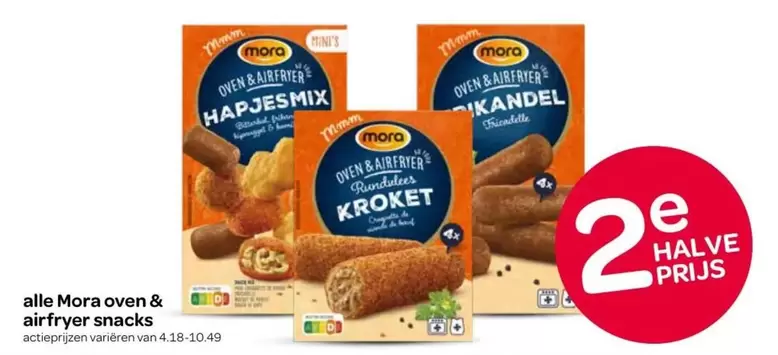 De - Mora Oven & Airfryer Snacks
