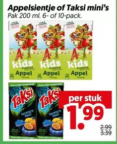 Appelsientje of Taksi mini's