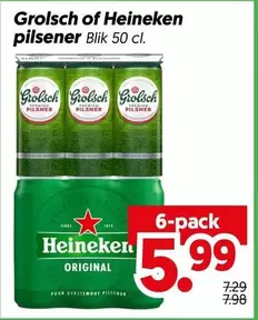 Grolsch - pilsener Blik