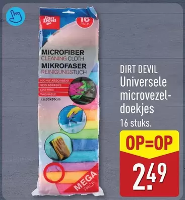 mega - Universele microvezel-doekjes