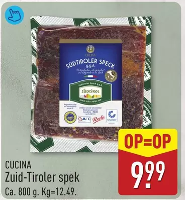 Zuid-Tiroler spek
