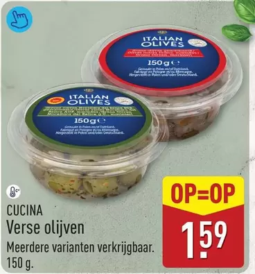 Verse olijven