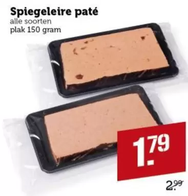 Spiegeleire paté