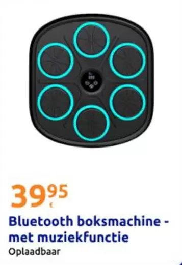 Bluetooth boksmachine - met muziekfunctie