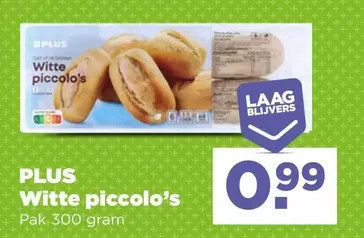 Witte piccolo's