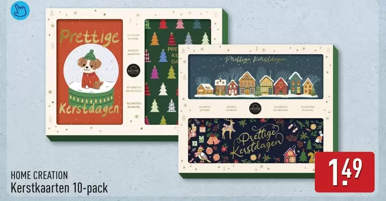 De - Kerstkaarten 10-pack