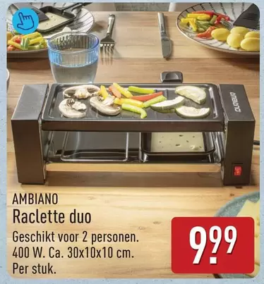 Duo - Raclette duo
