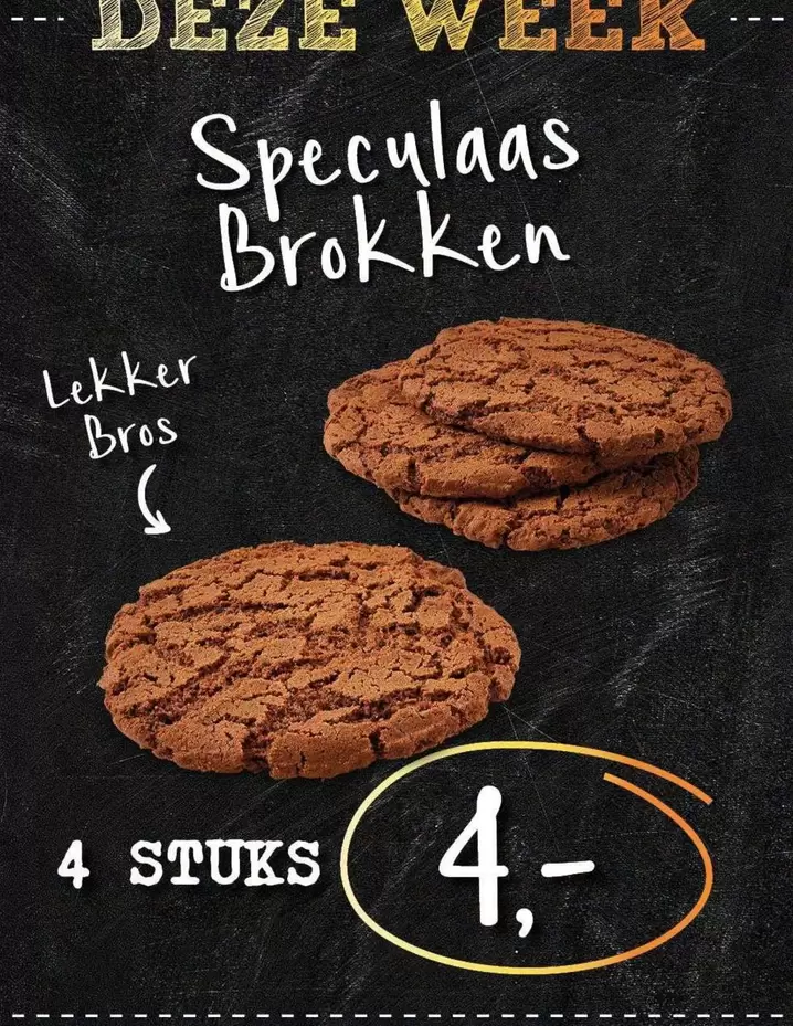Speculaas Brokken