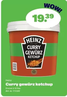 Heinz - Curry gewürz ketchup