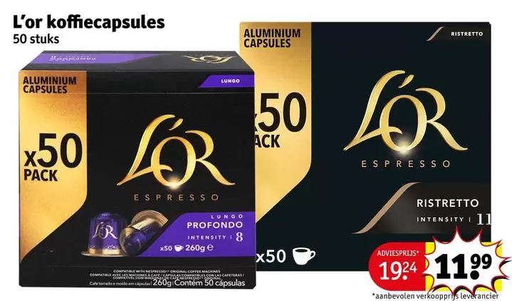 Nespresso - Koffiecapsules