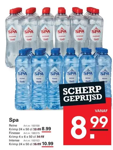 Spa - Reine Krimp 24 x 50 cl
