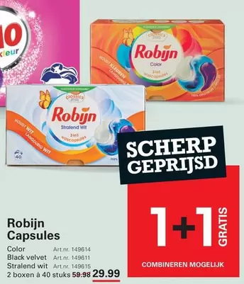 Velvet - Robijn Capsules