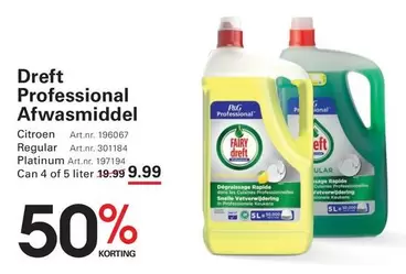 Citroen - Dreft Professional Afwasmiddel
