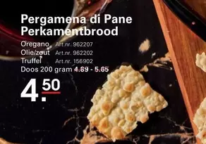 Pergamenadi Pane Perkamentbrood