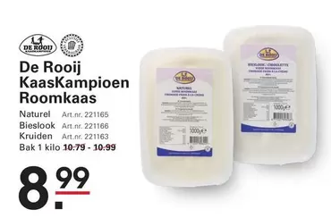 De - KaasKampioen Roomkaas Naturel