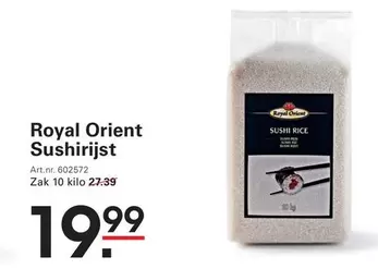 Royal - Sushirijst