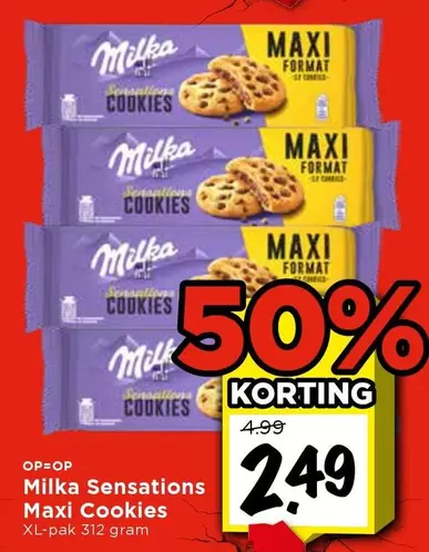 Milka - Sensations Maxi Cookies