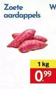 Zoete aardappels