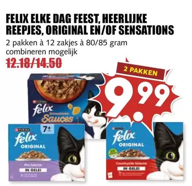 ELKE DAG FEEST, HEERLIJKE REEPJES, ORIGINAL EN/OF SENSATIONS