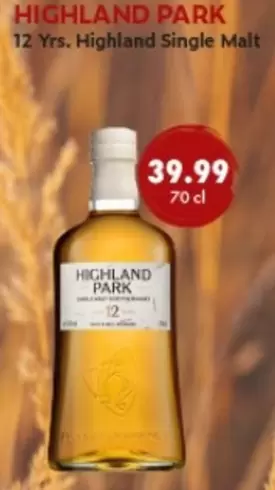 Park - 12 Yrs. Highland Single Malt