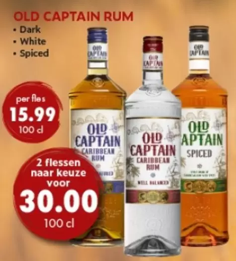 White - OLD CAPTAIN RUM