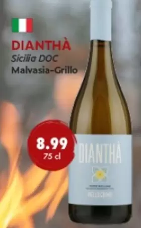 Dianthà Sicilia DOC Malvasia-Grillo